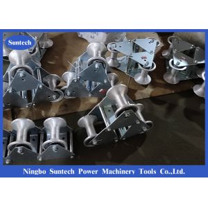 10kN Linear Angular Cable Roller Underground Cable Pulling Tools
