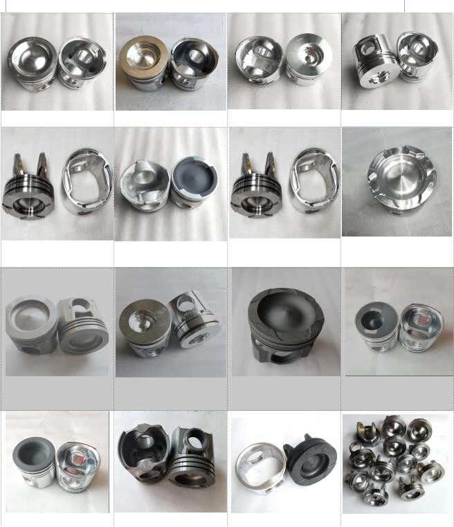 Diesel Engine Spare Parts Piston With Piston Rings ES JTP 120.0mm
