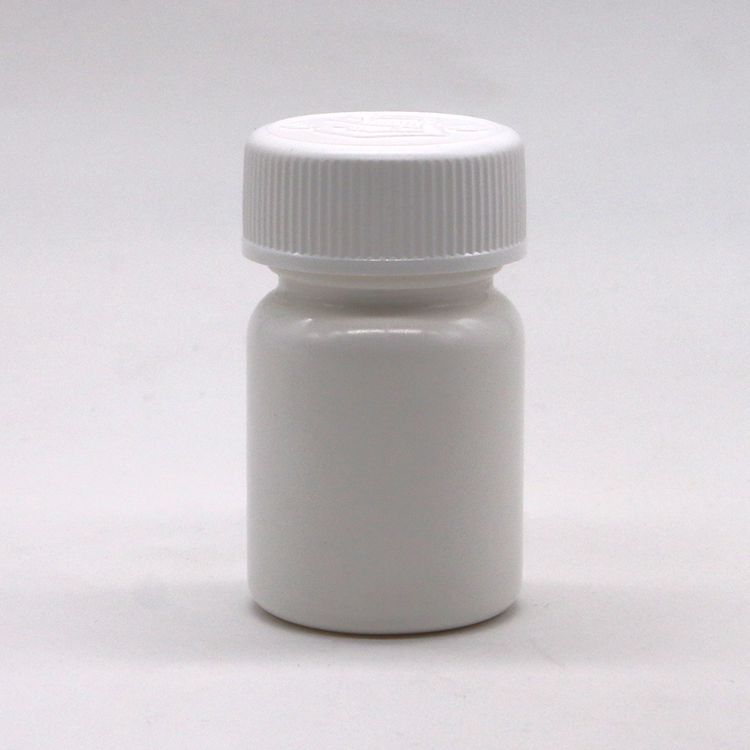 Small Capacity 40ml HDPE Plastic Bottle with Screw Cap and Custom Label Printing