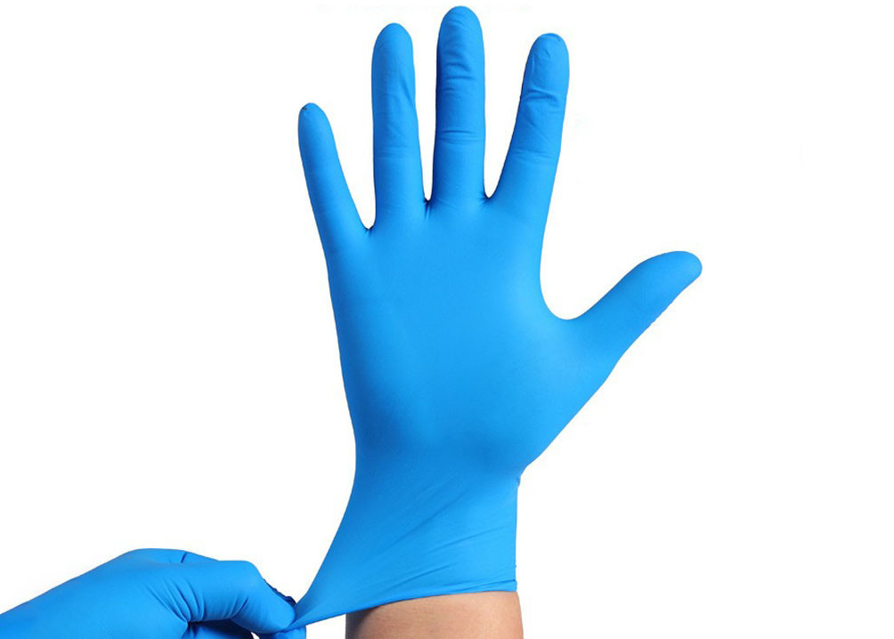 Disposable Durable & Resistant Hand Gloves Premium Nitrile Gloves for Protection
