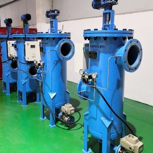  Filter Size Customized Automatic Self Cleaning Filter with Filter Flow Rate 2-200m3/h Manufactures