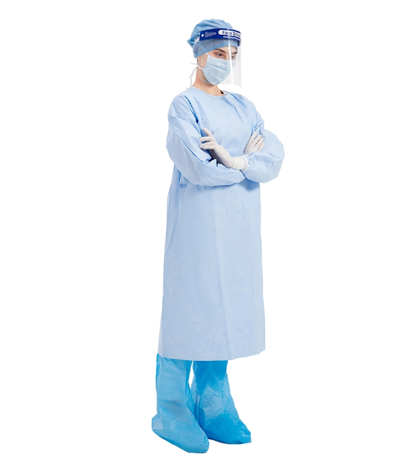 waterproof Non Sterile Disposable Surgical Gown AAMI Level 2