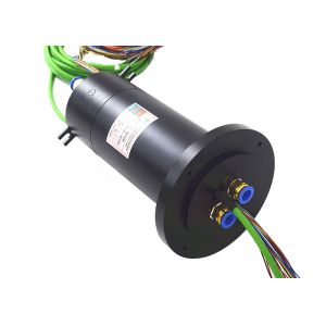 China Integrated Slip Ring With 1000M Ethernet 2 X Air 1.0MPa Exd ǁ BT4 Gb IP65 on sale