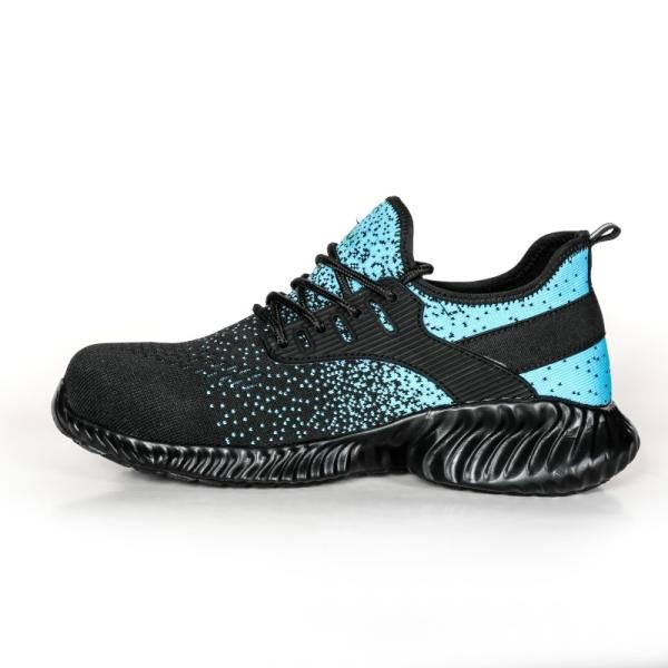 Factory Fly Knit Breathable Origin Heat Resistant Cement Safety Shoes For
