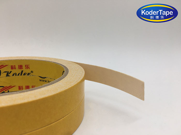 No Residue After Peeling Double Sided Adhesive Fiber Cloth Duct Tape