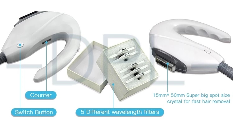 Laser Epilation Permanent OPT Beauty Machine Ipl Facial Intense