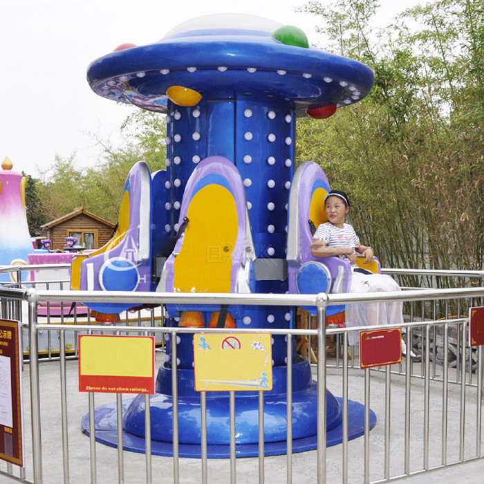 6KW Amusement Park Rides 6 Seats Jumping Machine Lifting Tower