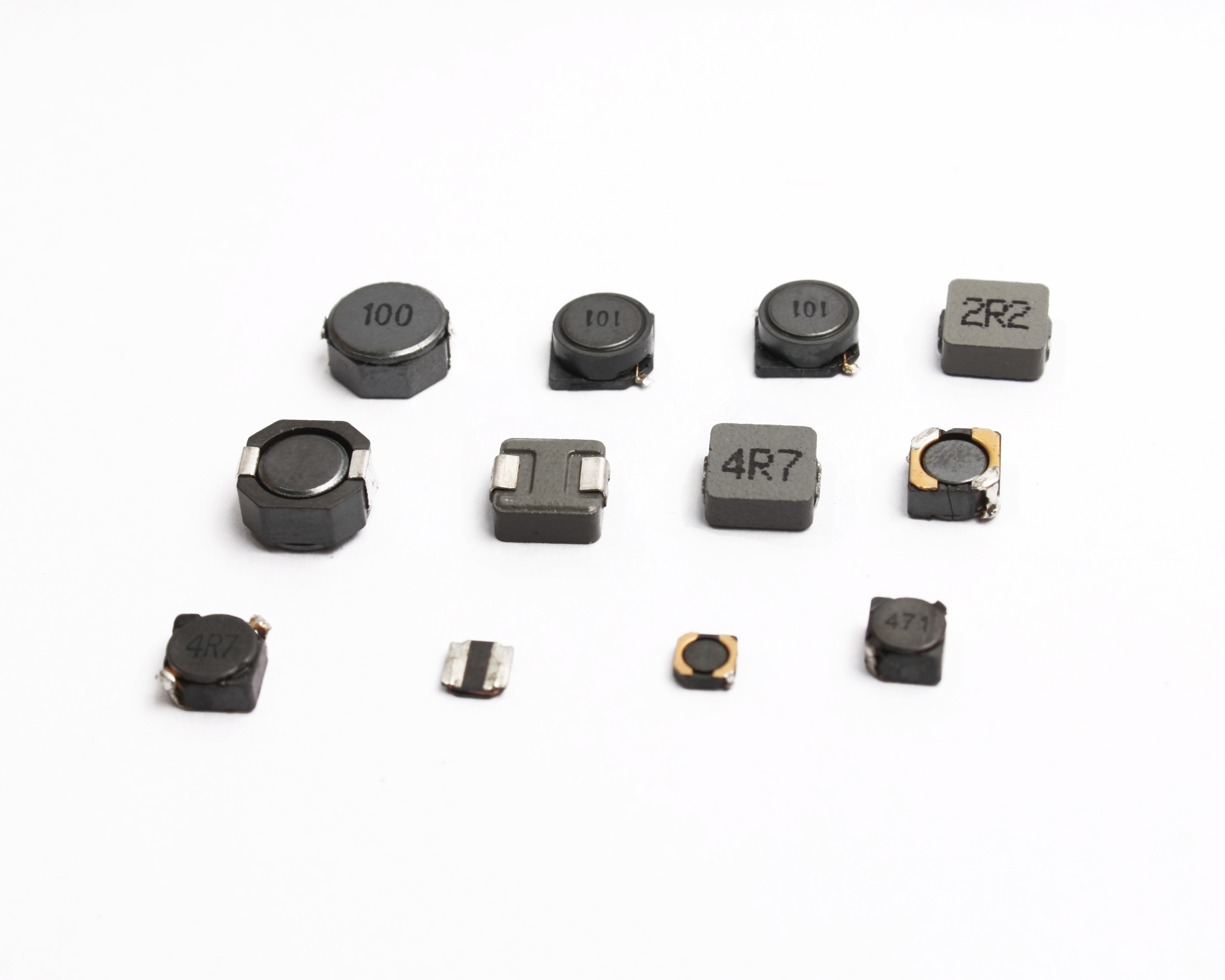 3.3uH/ 4.7uH/ 6.8uH/ 10uH/ 220uH high current SMD power inductor coils for PCB