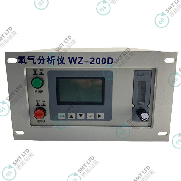 Reflow Oxygen Analyzer WZ-200D with 128x64 Dot Matrix LCD Display Measuring