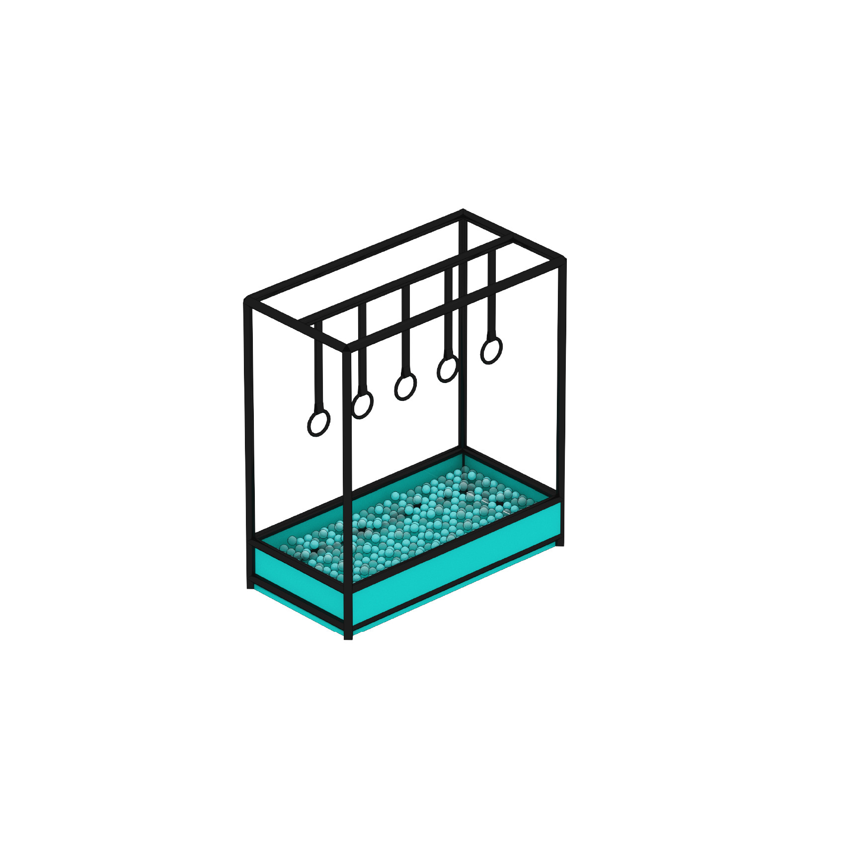 Double Layer Junior Ninja Course Equipment For Indoor Playground