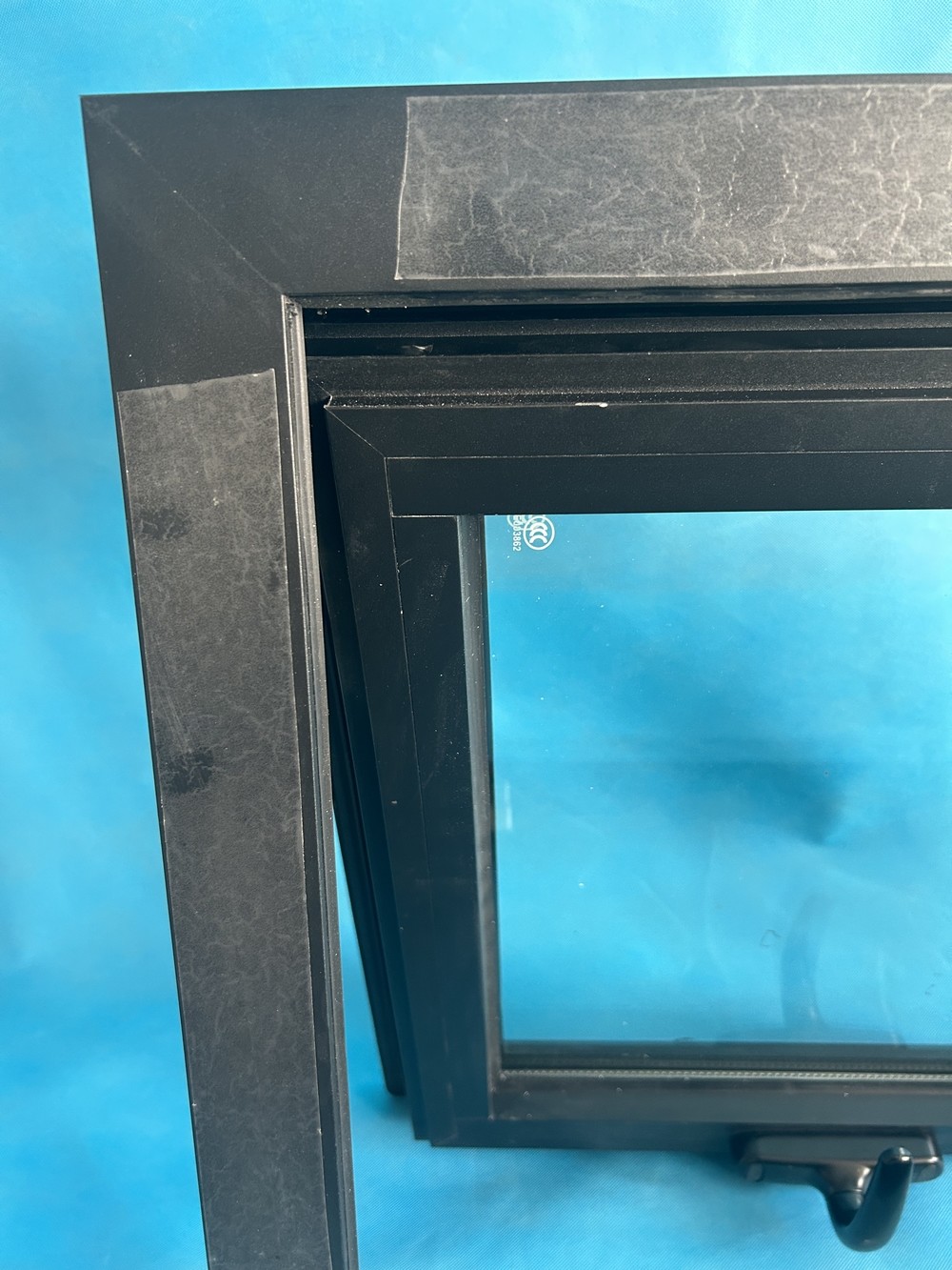 Double Glass Aluminum Awning Window Tempered Glass Aluminum House Window