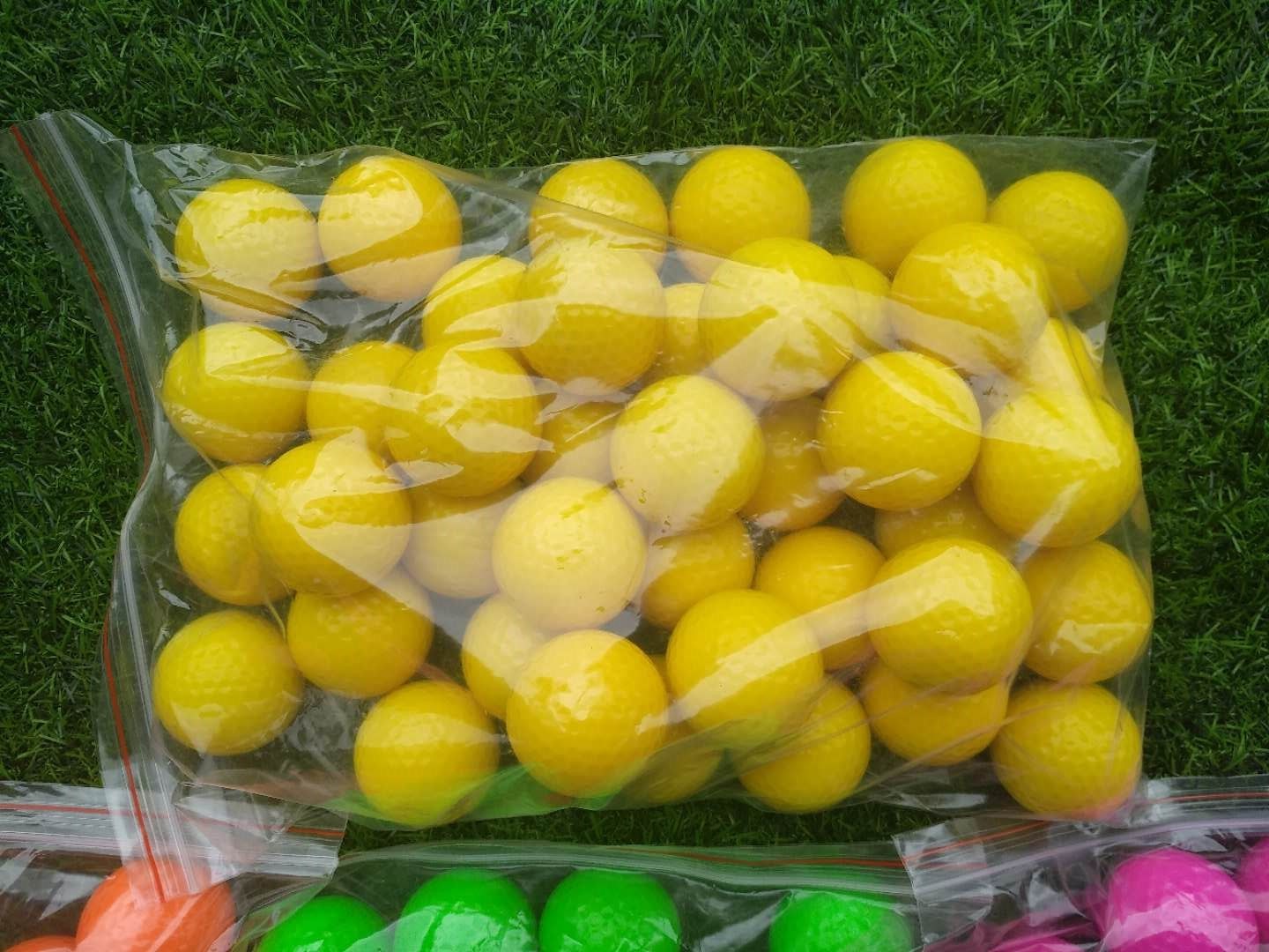 fluorescent golf ball golf balls fluorescent golf balls in black light (glow in uv )