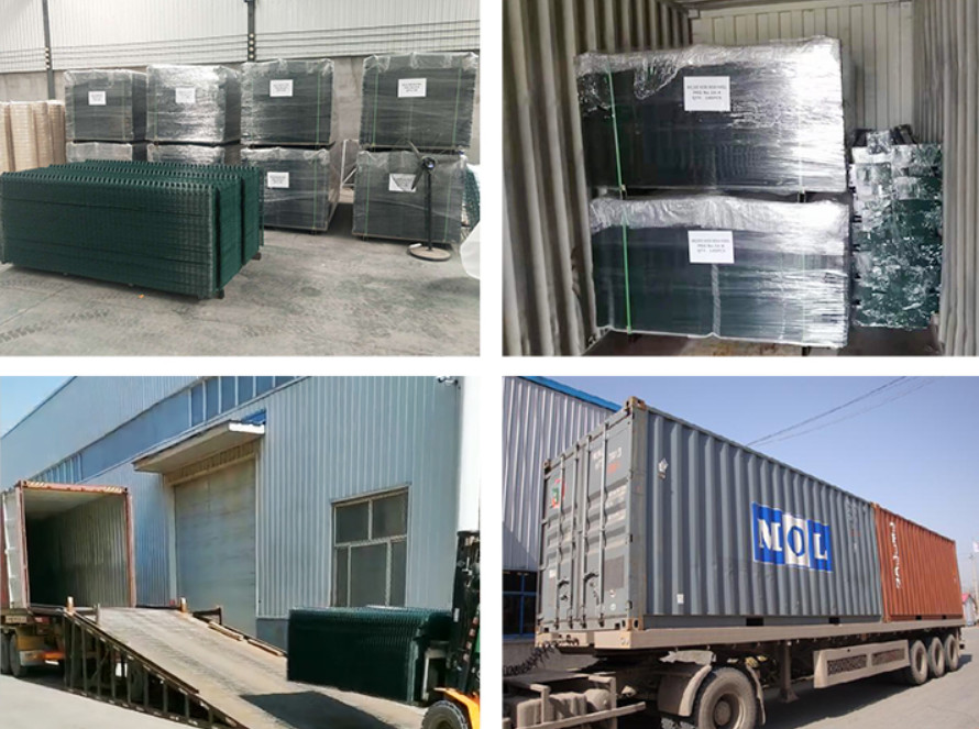 Electro Galvanized Pvc Coating 358 Mesh Fencing For Airport / Substation
