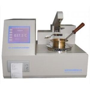 EN ISO 2592 ASTM D92 Flammability Tester Cleveland Open Cup Flash Point Testing
