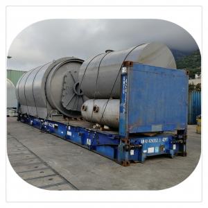 China 10ton Capacity Batch Plastic to Diesel Fuel Pyrolysis Equipment for Garbage Recycling on sale