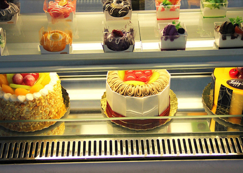 Mini Counter Top Food Warmer Showcase Pastry Bread Display Warmer Temp. +50°C