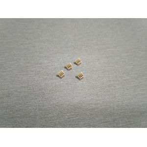 IDC Connectors with 3 circuits 0.8mm pitch, SUR PCB connector with gold-flash