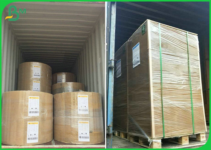 250gsm 300gsm 350gsm High Toughness Brown Kraft Board For Packages Boxes