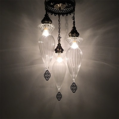 Turkey retro living room bedroom restaurant coffee shop hotel rustic pendant lamp(WH-DC-27)