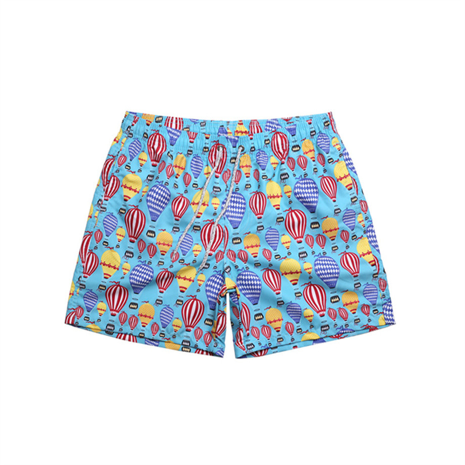 Wholesale Men Swimwear Board Shorts Men Printed Swim Trunks Men Beach Shorts