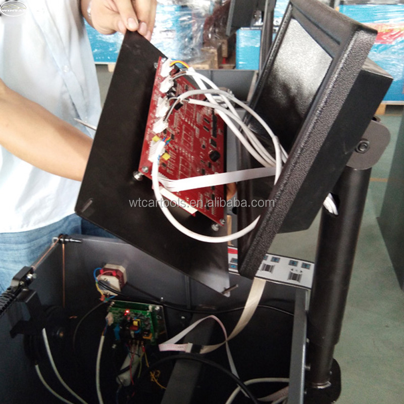 Full Automatic Tire Balancer Machine 0.37kw 220v For Speed Balancing