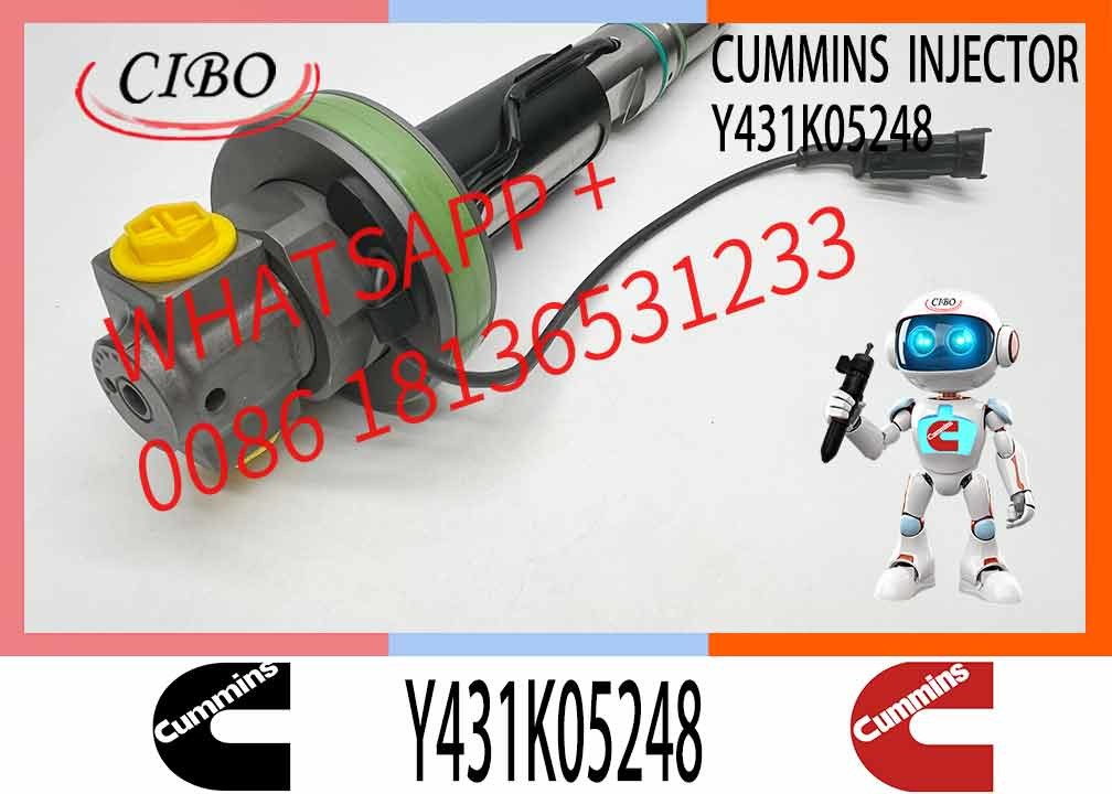 4964170 4964172 4964171 2867147 Y431K05248 Y431K05417 Fuel Injector Genuine Brand New Diesel Engine Parts for Cummins QSK19