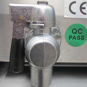 Counter top noodle cooker with 4 baskets