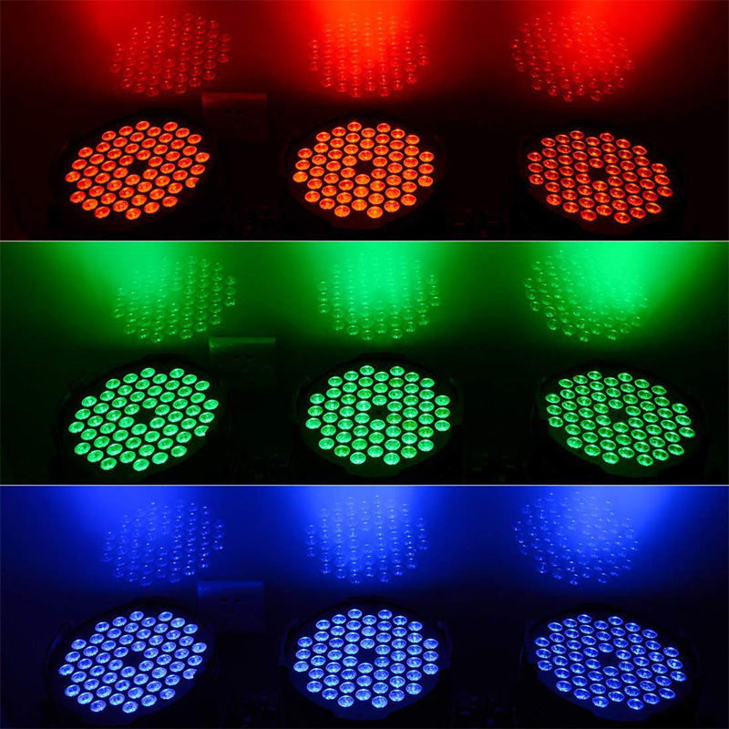 180W LED PAR Light Set ROHS Certified For Weddings Discos And Events