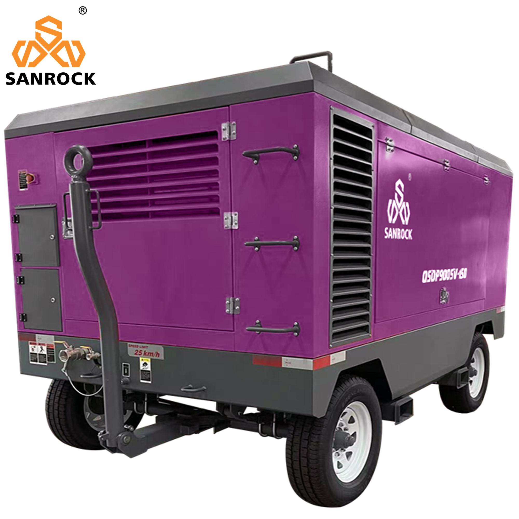 240kw Diesel Air Compressor Machine Rotary Screw Air Compressor