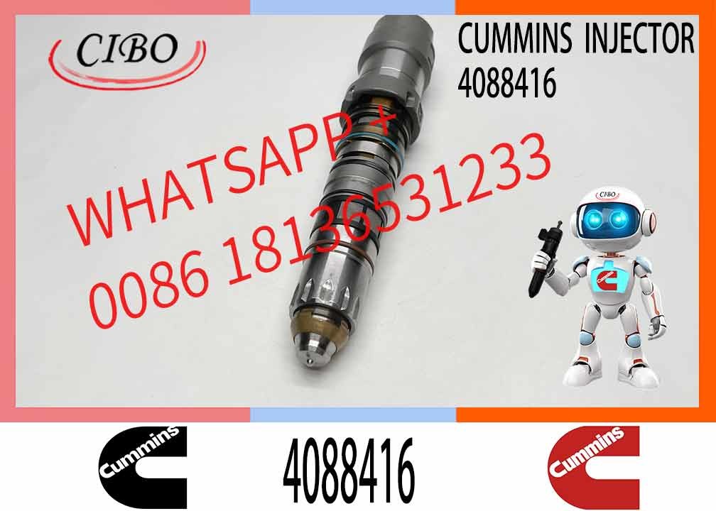 Engineering Machinery QSK60 Truck Engine System Accessories 4088416 Diesel Fuel Injector