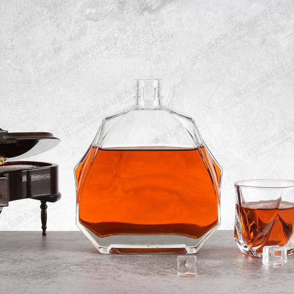 Logo Acceptable Customer's Logo 350ml 500ml 800ml Unique Clear Shape Glass Wine