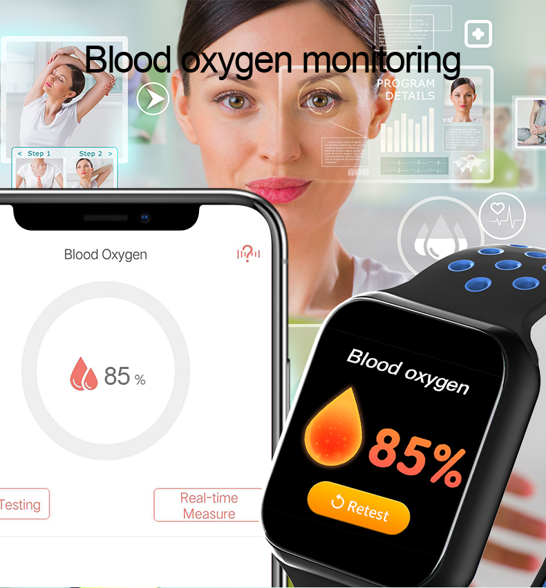 Amazfit Gts Smart Ring BLE F8 Smartwatch Band Touch Screen Watch Honor Huawei Ring Band