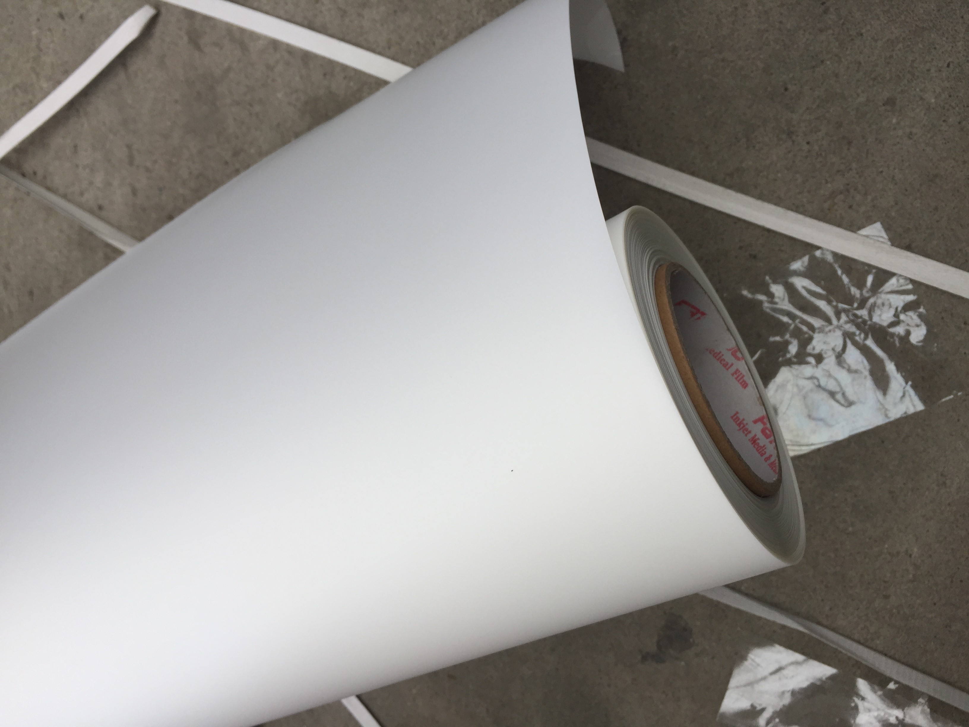 Anti Oxidation 230um Front Print Backlit Film Printing For Light Box