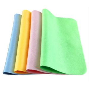  hot selling velevt eyewear lens cleaning cloth with different colors to choose for whole sale Manufactures