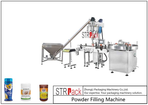 Tin Can Bottle Auger Filling Machine Bottle Filling Machine Powder Filler Auger