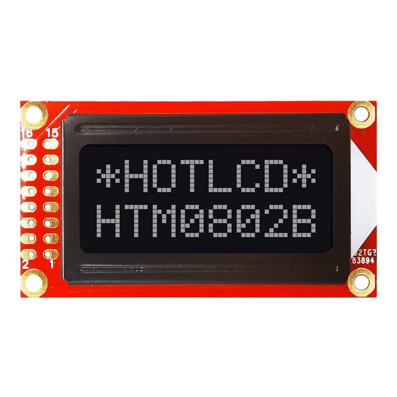 8X2 Character LCD | DFSTN- Display with White Backlight Arduino lcd display