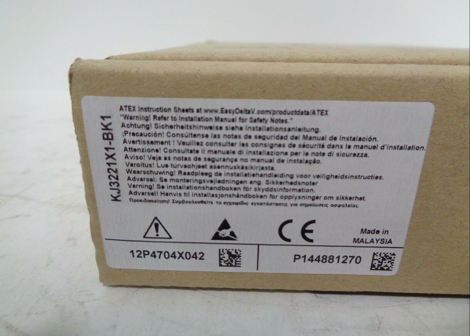 EMERSON 8105-TI-TC I/O MODULES 4-CHANNEL THC/MV INPUT 100% New Original