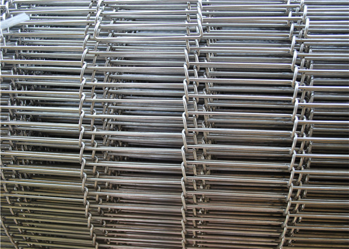 Stainless Steel Chocolate Conveyor Metal Wire Mesh Belt For Sweet Food Conveyor
