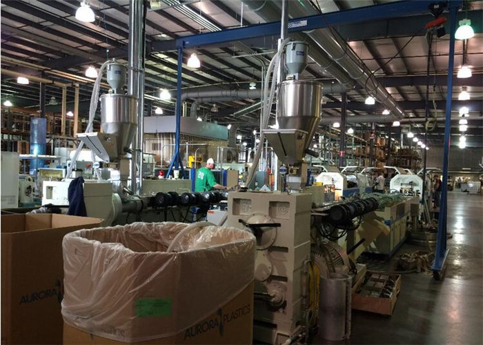 Wood Plastic Composite PVC Door Plate Production Line , Door Panel Extrusion Line
