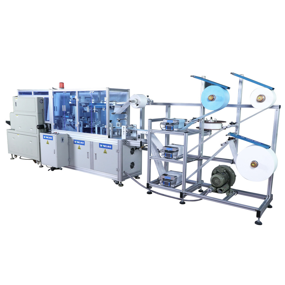 High Speed Plane Mask Packaging Machine 220v 13kw User Friendly