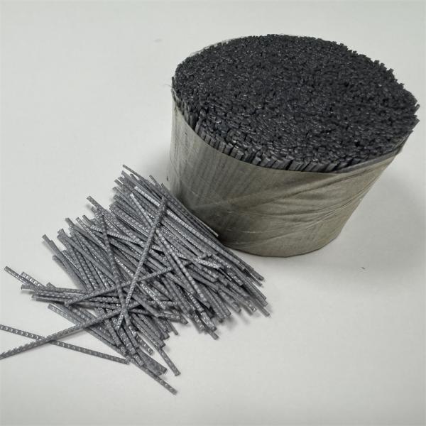 550Mpa PP Macro Fiber Embossed Reinforced Concrete Panel Structure For Various