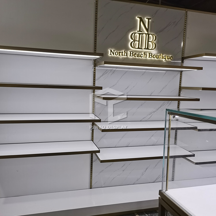 OEM 3D Print Display Stand Rack For Shoes Shop Interior Design