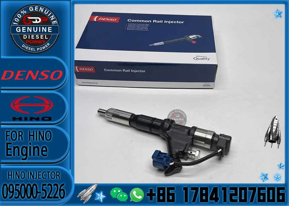 diesel fuel injector 095000-5220 095000-5224 095000-5223 095000-5225 095000-5226 23670-E0341 for HINO E13C EH700
