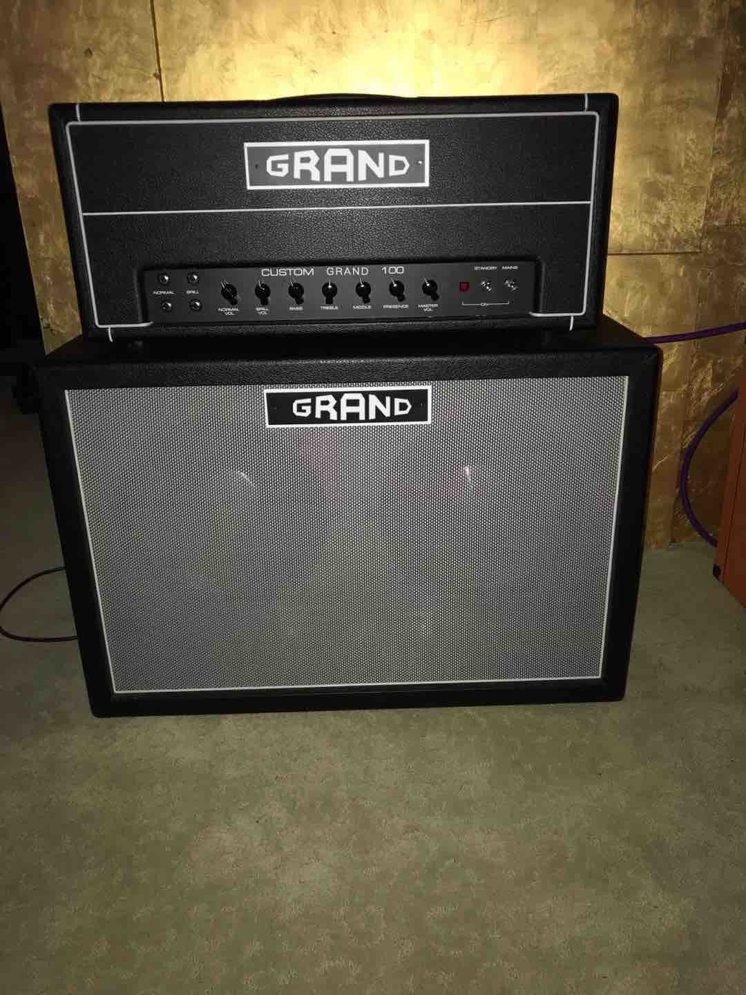 Custom DR Amp Project Vintage 1969 Grand Dr103 Style 100W Custom Handwired Tube Electric Guitar Nbass AMP Amplifier Head