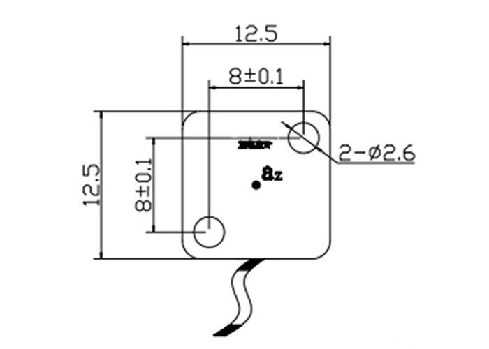 Automobi Uniaxial Accelerometer Sensor Module High G Value / Bandwidth