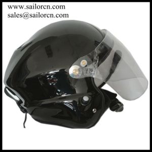 Black Paramotor helmet GD-G with full headset PPG helmet Noise cancel powered