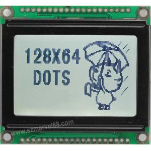  M12864I-G5, 12864 Graphics LCD Module, 128 x 64 dot-matrix Display, STN GRAY, transflectiv Manufactures