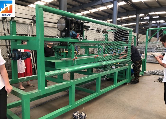 150m2/H OEM Semi Automatic Chain Link Fencing Machine