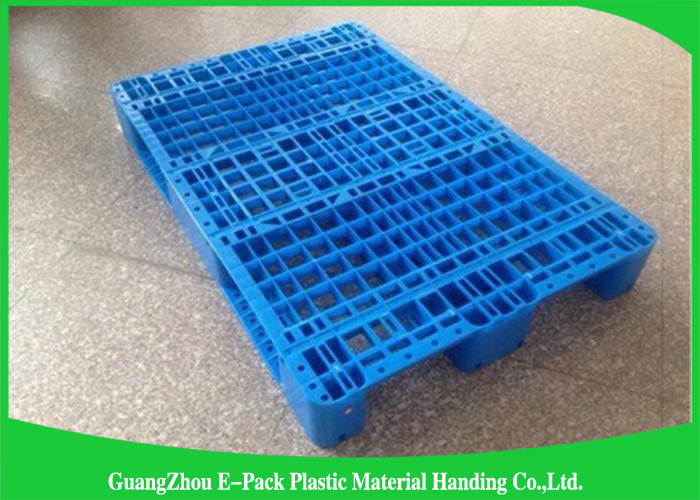 Single Face Small Plastic Pallets With Steel Tubes Inside , Light Duty Mini Plastic Pallets