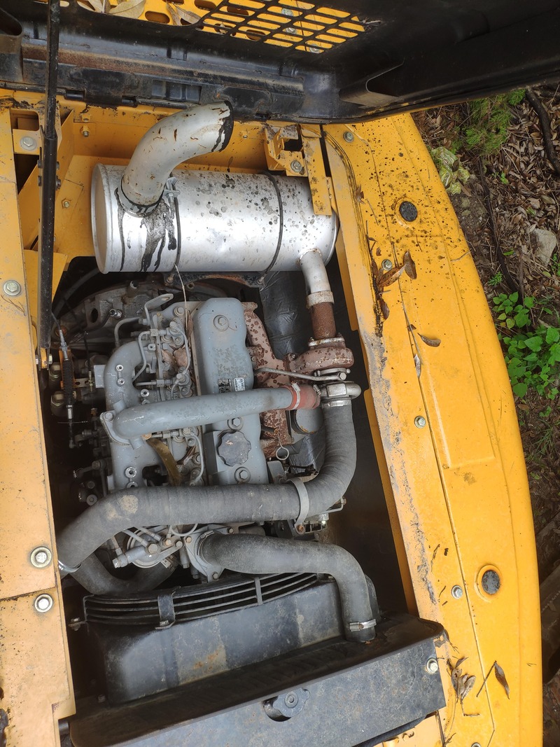 Used Yellow Sany Excavator 13ton 13500 KG ISUZU Engine 72.7 Power 1800 Working Hours
